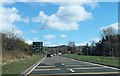 A82 approaching Townend roundabout