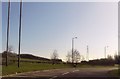 Slip road from Corsehill at Corsehill Mount