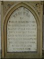 Inscription on the Oaks Colliery Disaster Memorial