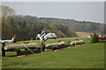 SJ5667 : Kelsall Hill Horse Trials: cross-country fence 4 by Jonathan Hutchins
