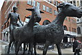 London : City of London - Sheep Driving Statue