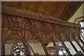 Detail of rood screen, Hughley