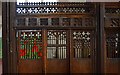 Detail of rood screen, Hughley