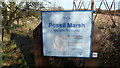 NS5870 : Possil Marsh Wildlife Reserve sign by Richard Sutcliffe