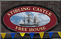 Sign on the Stirling Castle, Bridlington