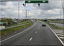 TQ7588 : Leaving the A13 by Martin Addison