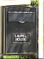 TM2580 : Laurel House Mailbox by Geographer