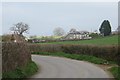 ST6028 : Road between North and South Barrow by Richard Webb