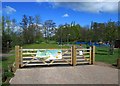 Entrance to Springfield Park, Springfield Lane, Kidderminster