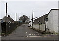 Western end of Malthouse Lane, Llantarnam