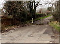 Concrete posts between Ty Coch Close and Ty Coch Lane, Llantarnam