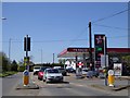 Texaco filling station, Newtown