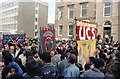 Anti-Thatcher demonstration, 1982 or 83