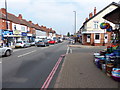 Shops along Walsgrave Road in Coventry