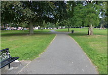 SP3479 : Small park at Gosford Green by Mat Fascione