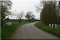 Snitterby: Moor Lane crossing the Black Dike at Holmes Bridge