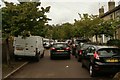 View up Thornton Street from the Lea towpath