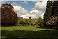 View of the Castle walls from the Castle grounds