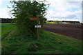 Fingerpost near Petersfield Farm