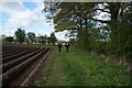 Path leading to Seaton Ross at Petersfield Plantation