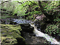 Waterfall on the Nant Llech