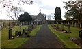 Tibbermore Church and graveyard