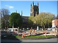 SO8554 : Archaeology dig in the centre of Worcester by Philip Halling