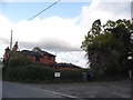 Farm entrance by the Sun and Stars pub, Fifield