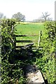 A stile on Queen Catherine Road