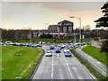 TQ0178 : The A4 at Langley Roundabout by David Dixon