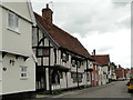 Timber framed house in Old Market Street, Mendlesham