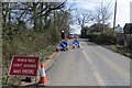 Temporary traffic lights, A352