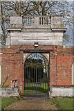 TL4301 : Gateway in the Garden, Copped Hall, Essex by Christine Matthews