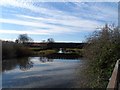 Railway bridge over the River Mersey