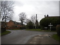 End of Chestnut Lane, Barton in Fabis