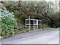 Bus shelter on Shore Road