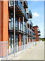 New houses beside the River Usk in Newport