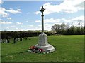 TL7455 : Wickhambrook War Memorial by Adrian S Pye