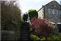 Steps leading to Haw Cliff