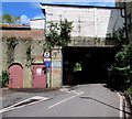 Road under Romsey railway station