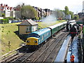 SZ0278 : Diesel Departure from Swanage Station by Gareth James