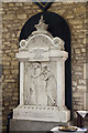 SP7049 : St Mary, Easton Neston - Monument by John Salmon
