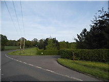 SU5449 : Junction on Andover Road, Deane by David Howard