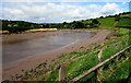 ST3190 : Muddy banks of the River Usk near Caerleon by Jaggery