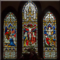 Stained glass window, All Saints