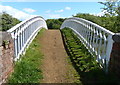 Footbridge along the Oxford Canal