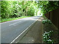 Looking along Manor Road