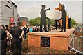 SK9670 : Lincoln Tank Memorial unveiling ceremony by Richard Croft