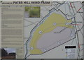 NT0058 : Pates Hill Wind Farm information by M J Richardson