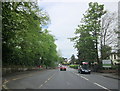 Kidderminster A448 Comberton Road Approaching Chester Road North Crossroads